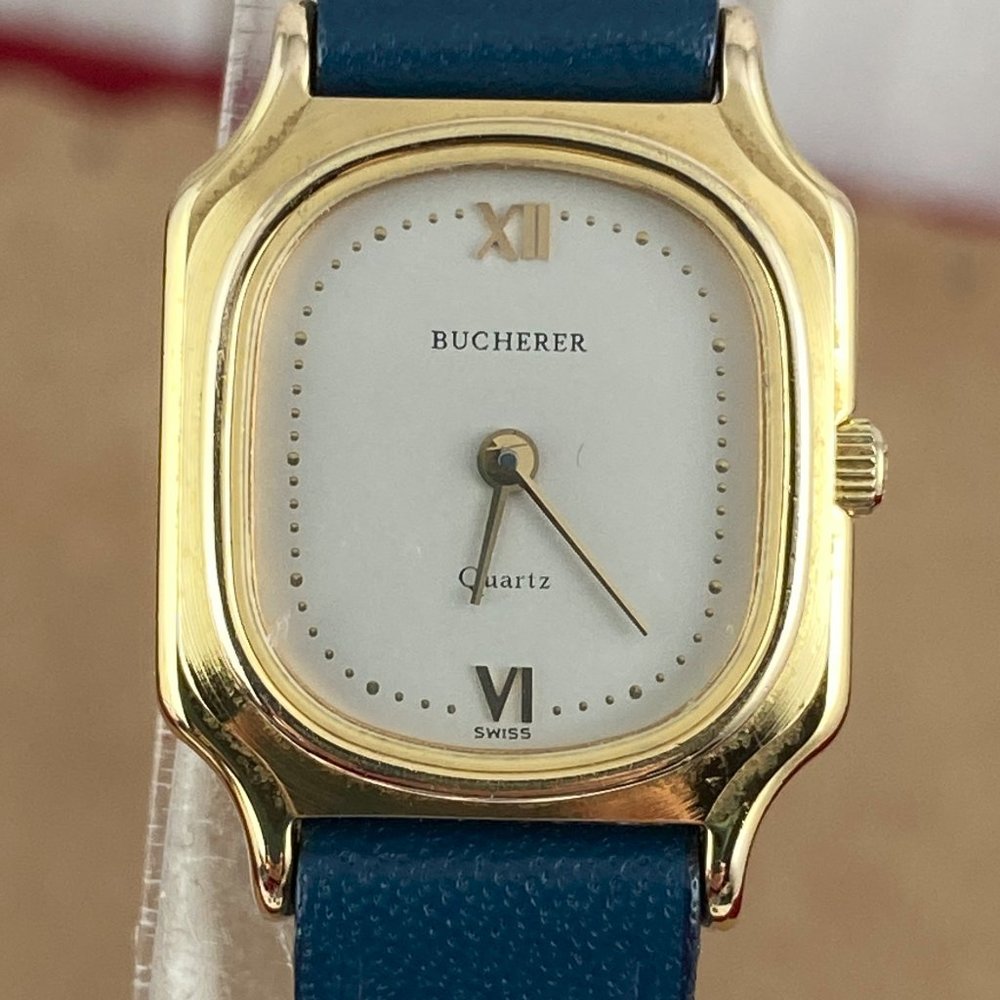 Vintage 1990's Bucherer Quartz Wrist Watch